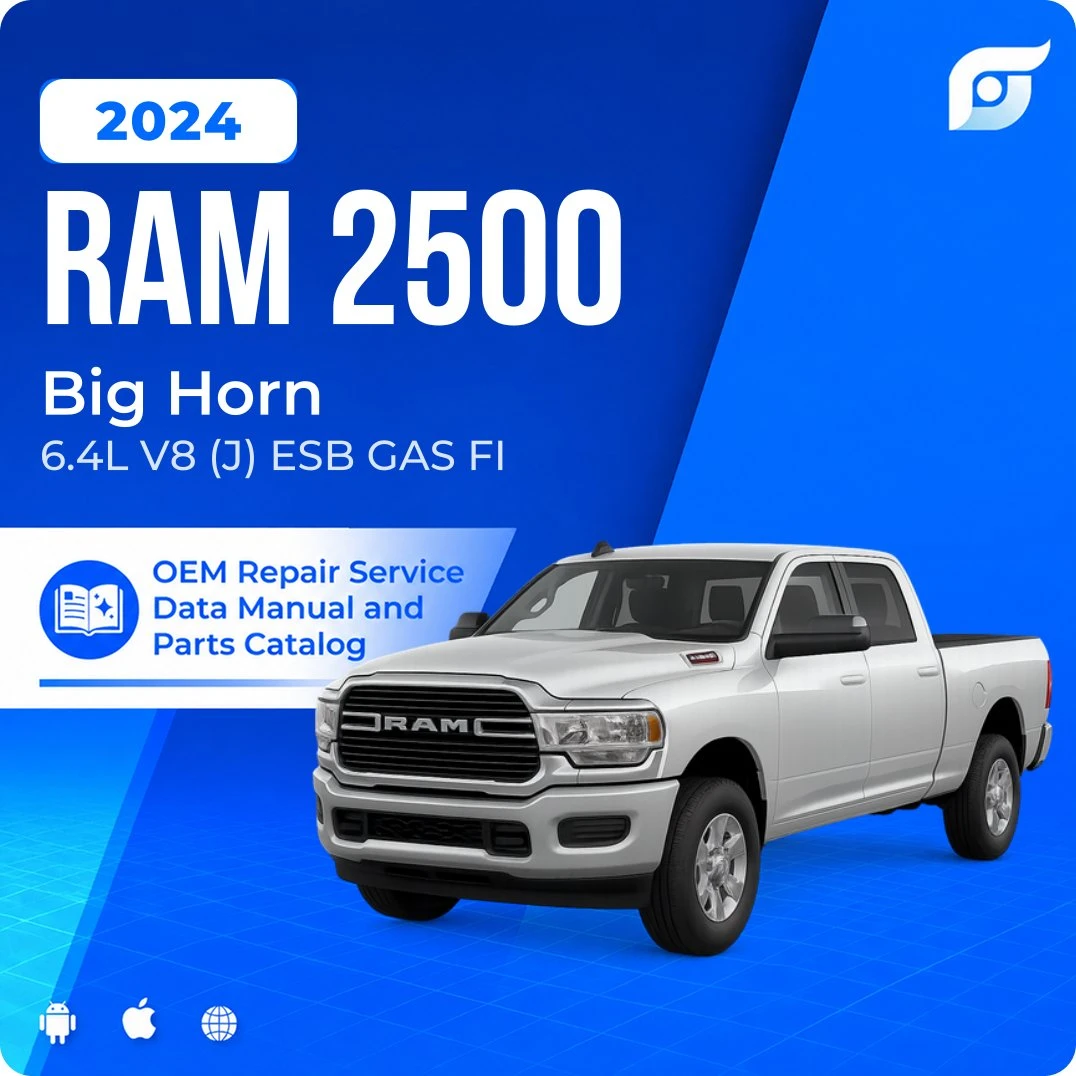 2024 Ram 2500 Big Horn - OEM Repair Service Manual