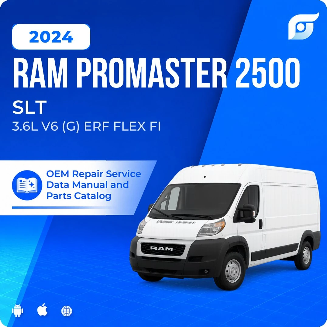 2024 Ram ProMaster 2500 SLT - OEM Repair Service Manual