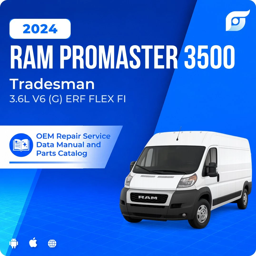 2024 Ram ProMaster 3500 Tradesman - OEM Repair Service Manual