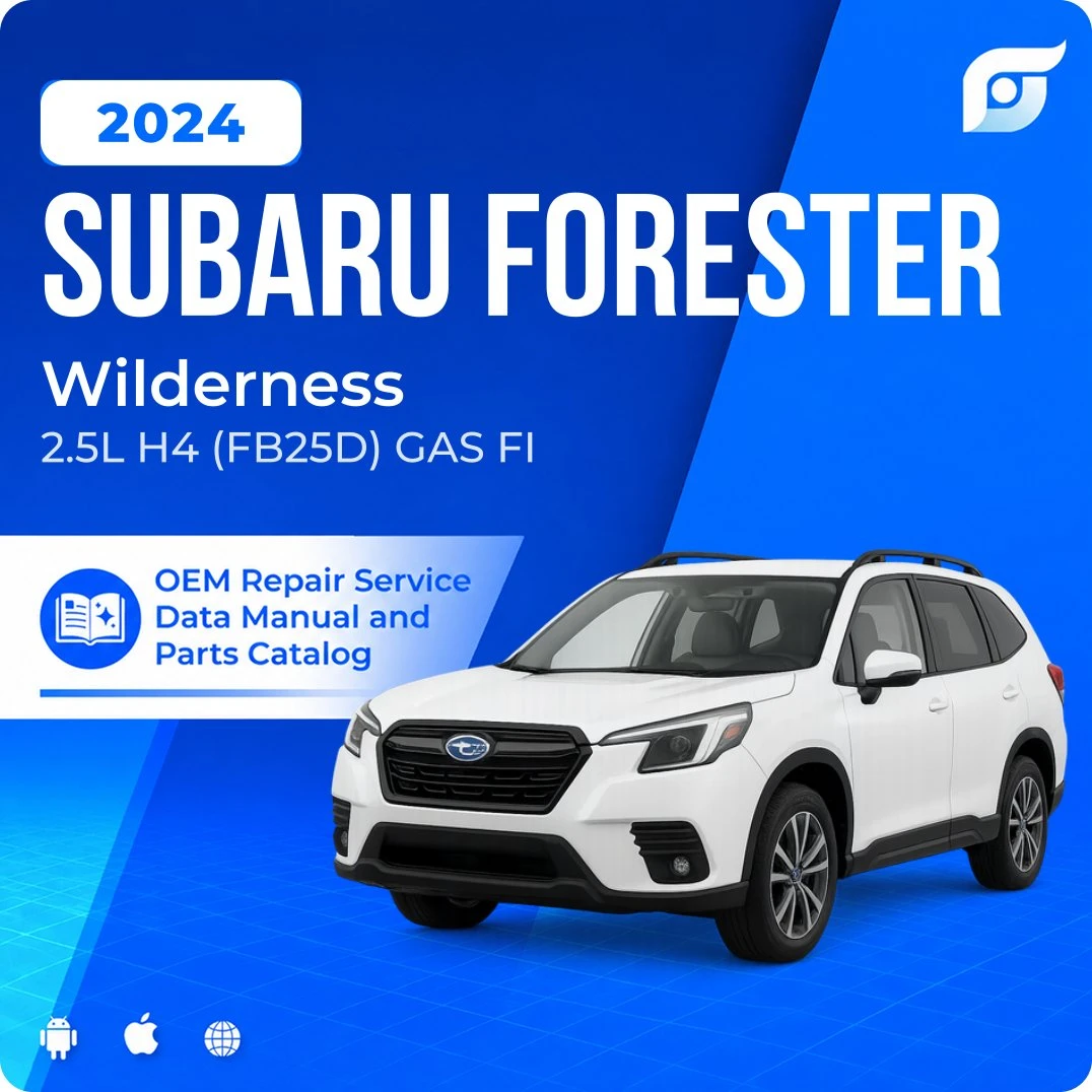 2024 Subaru Forester Wilderness - OEM Repair Service Manual