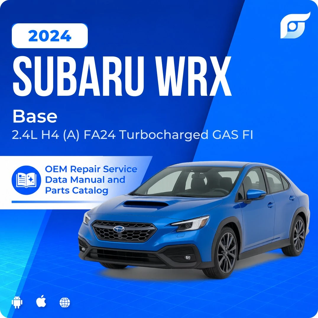 2024 Subaru WRX Base - OEM Repair Service Manual