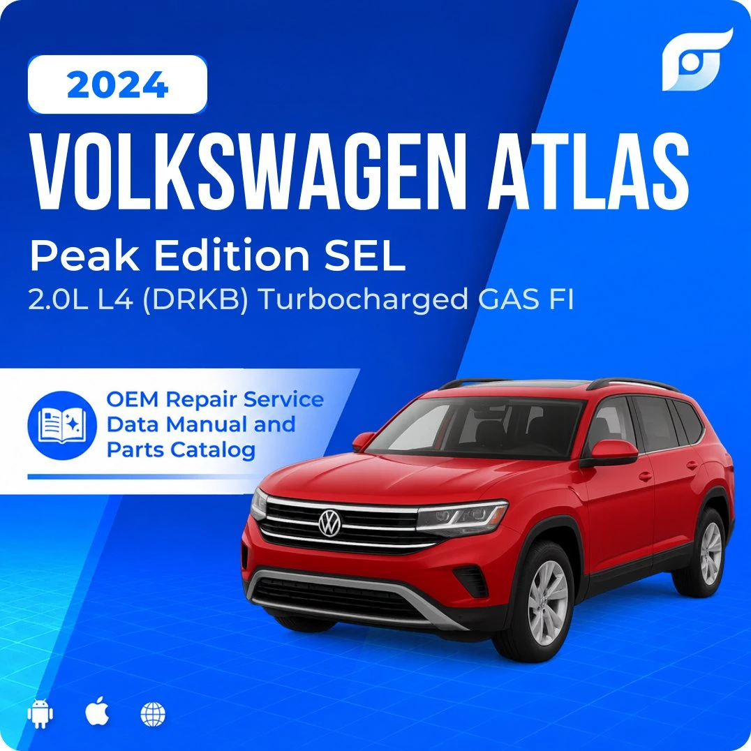 2024 Volkswagen Atlas Peak Edition SEL - OEM Repair Service Manual