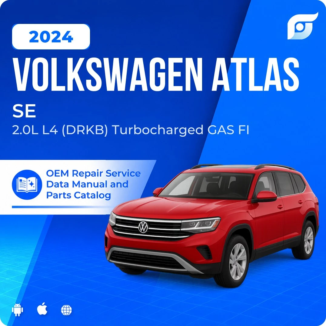 2024 Volkswagen Atlas SE - OEM Repair Service Manual