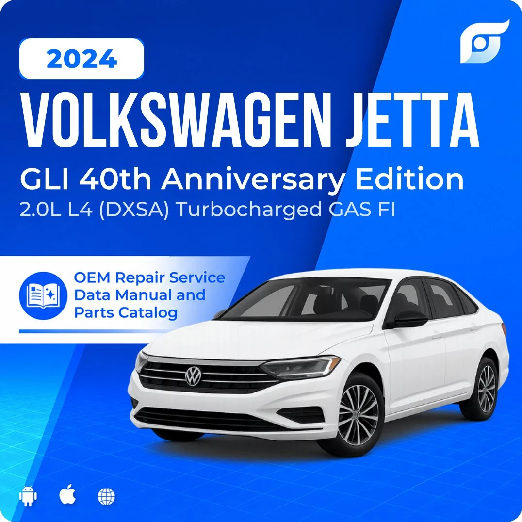 2024 Volkswagen Jetta GLI 40th Anniversary Edition - OEM Repair Service Manual
