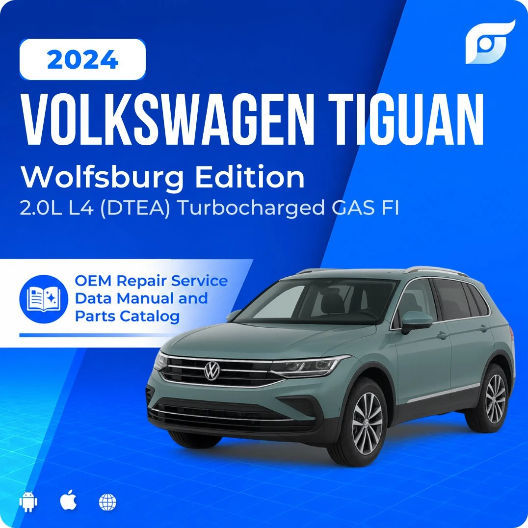 2024 Volkswagen Tiguan Wolfsburg Edition - OEM Repair Service Manual