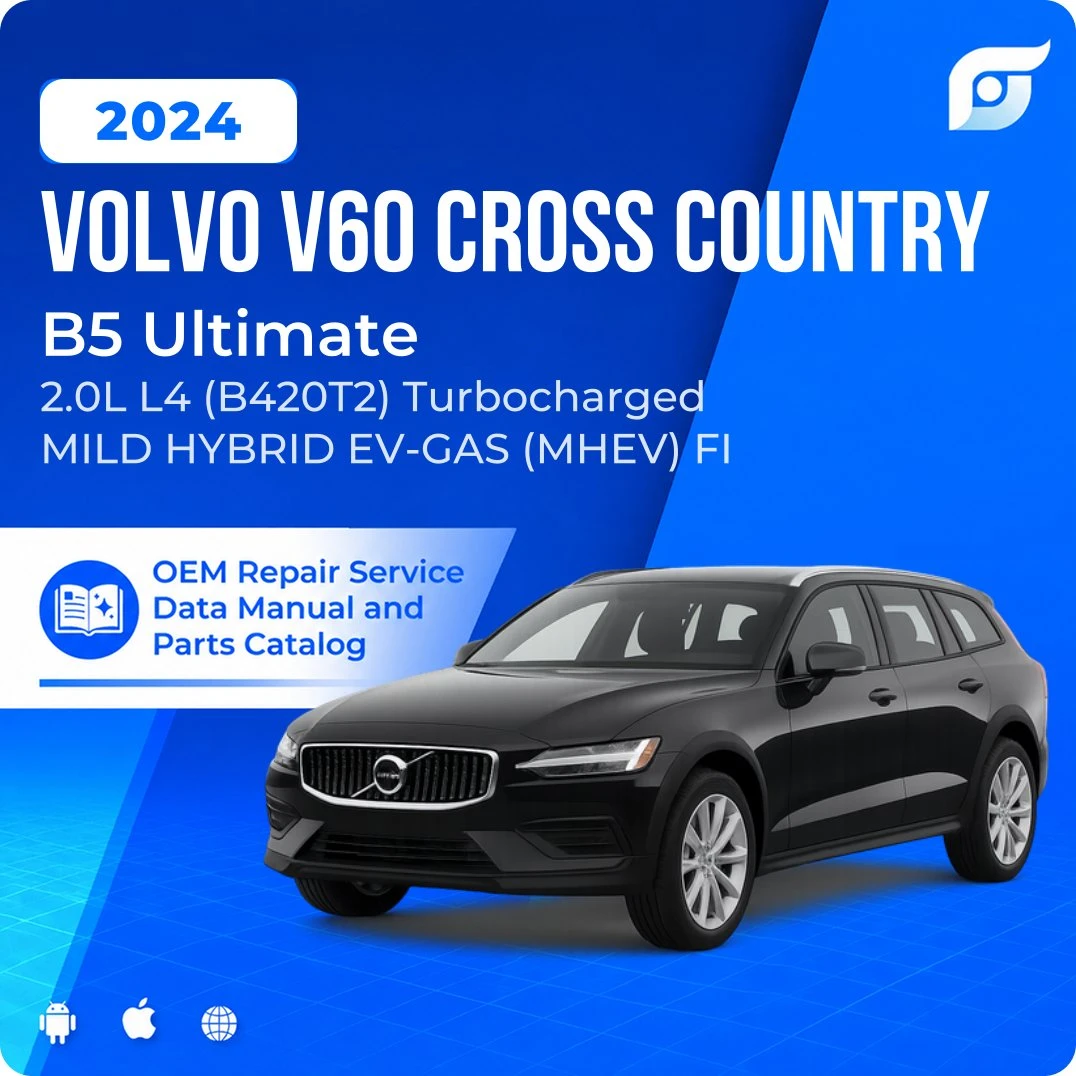 2024 Volvo V60 Cross Country B5 Ultimate - OEM Repair Service Manual