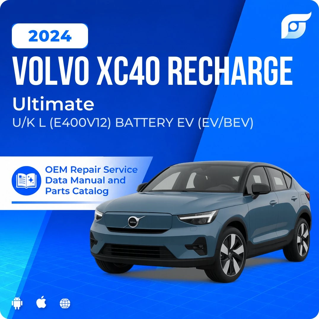 2024 Volvo XC40 Recharge Ultimate - OEM Repair Service Manual