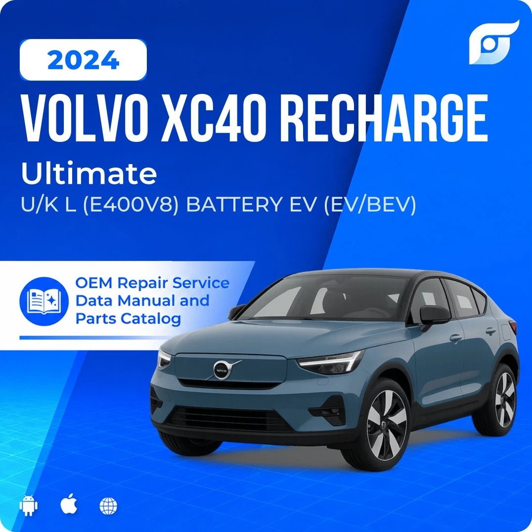 2024 Volvo XC40 Recharge Ultimate - OEM Repair Service Manual