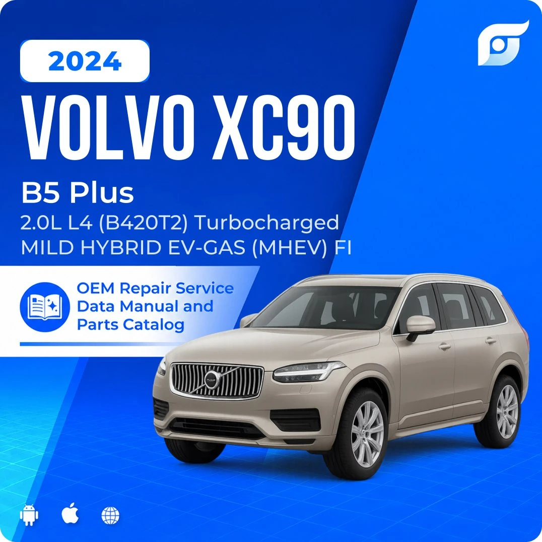 2024 Volvo XC90 B5 Plus - OEM Repair Service Manual