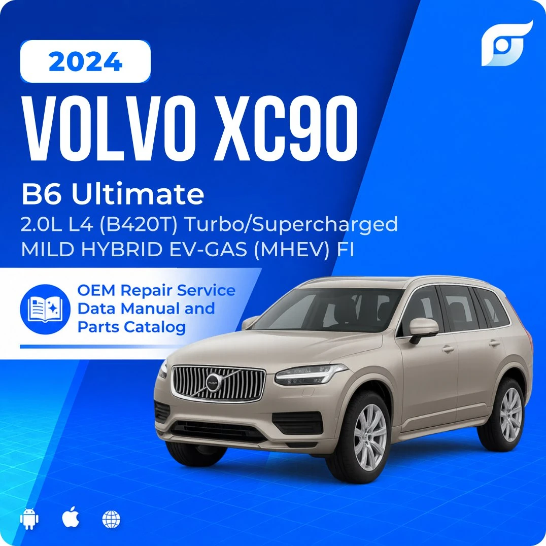 2024 Volvo XC90 B6 Ultimate - OEM Repair Service Manual