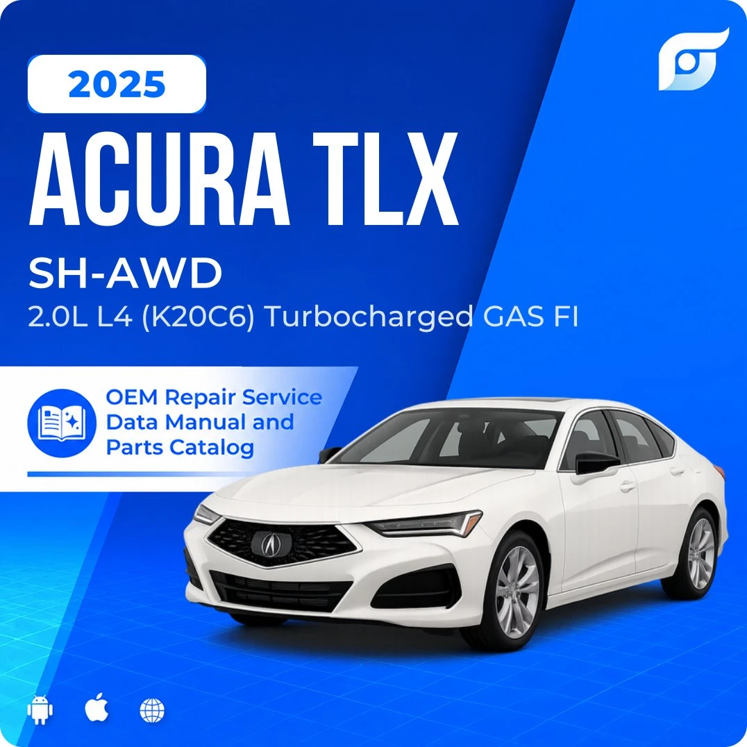 2025 Acura TLX SH-AWD - OEM Repair Service Manual