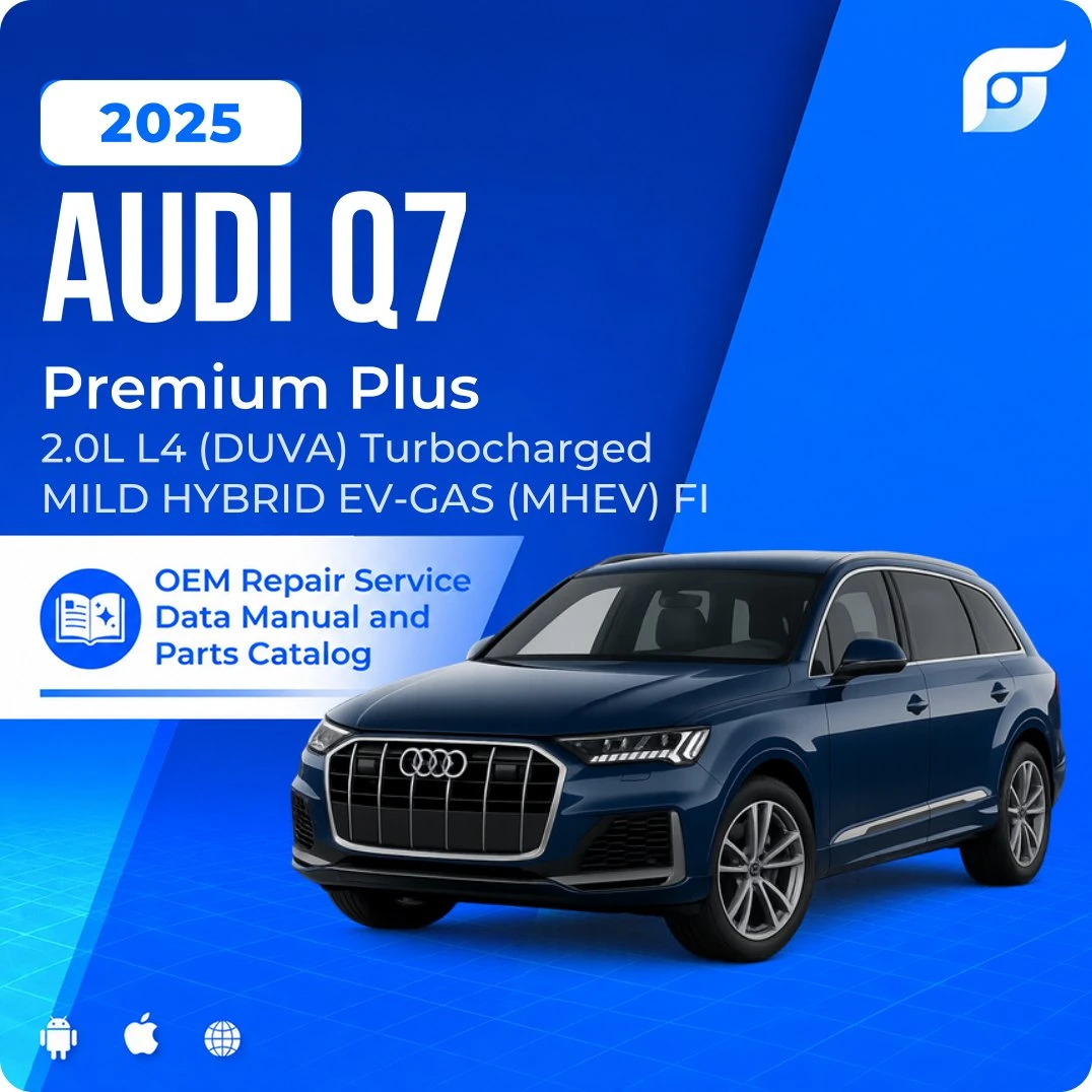 2025 Audi Q7 Premium Plus - OEM Repair Service Manual