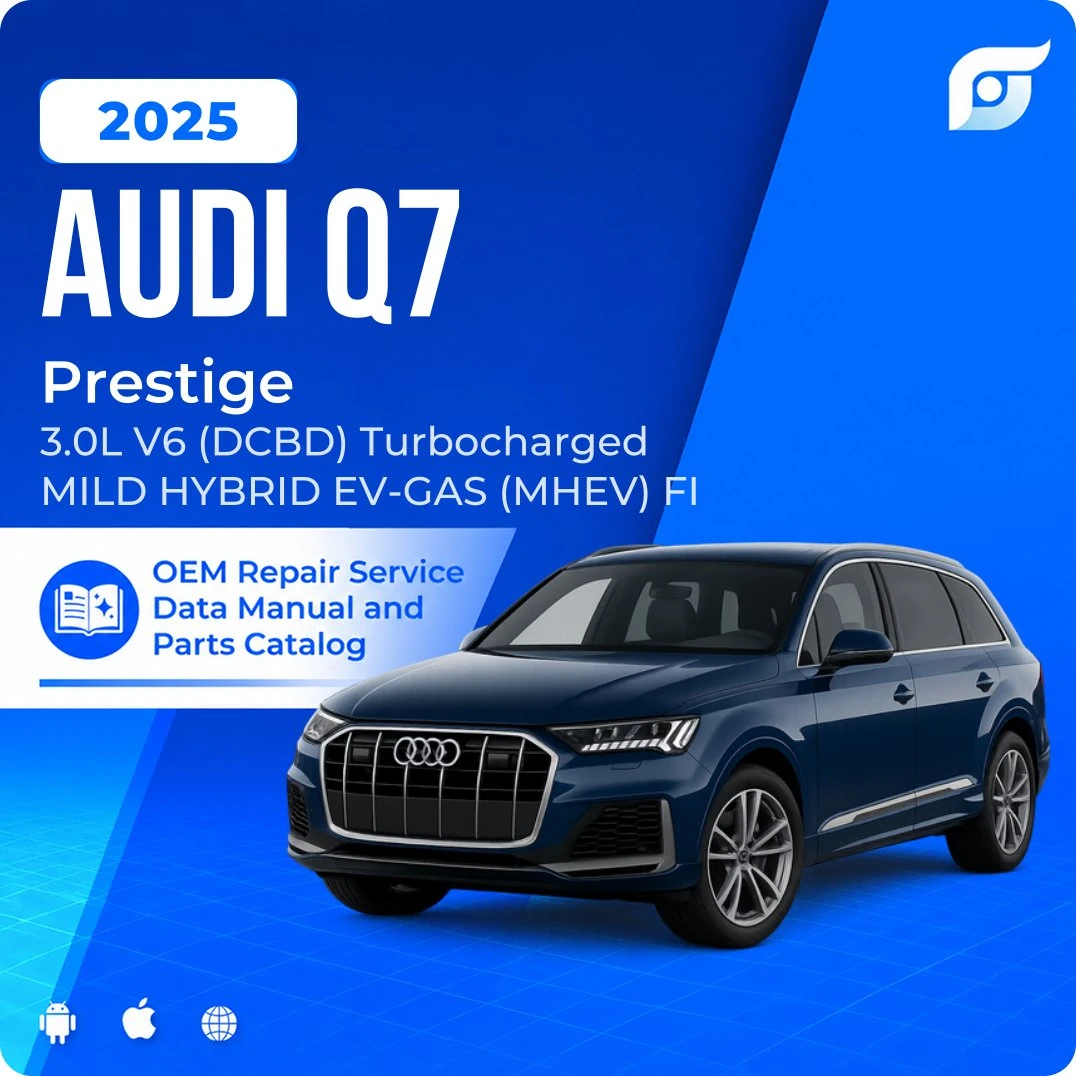 2025 Audi Q7 Prestige - OEM Repair Service Manual