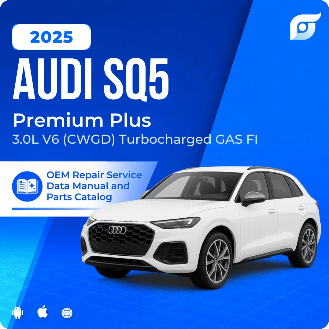 2025 Audi SQ5 Premium Plus - OEM Repair Service Manual