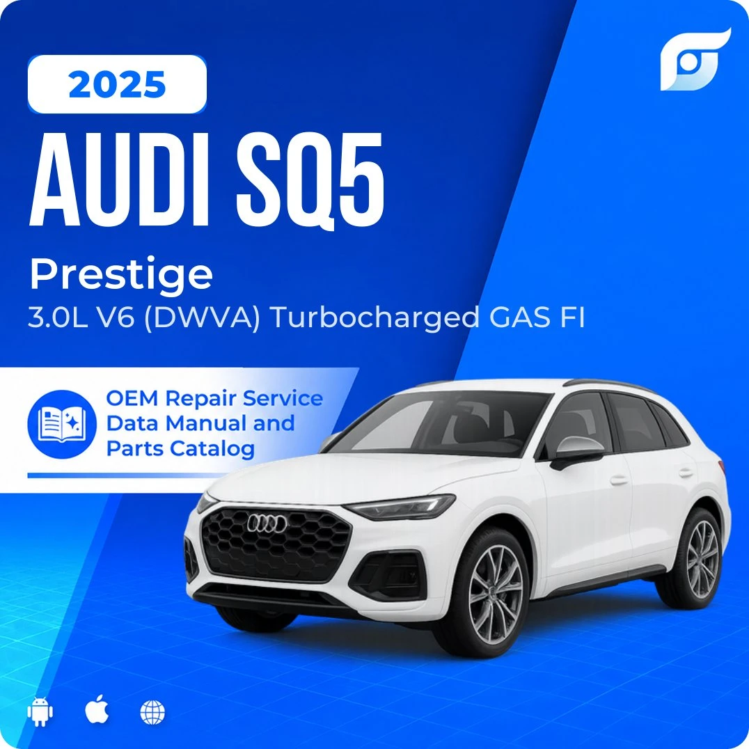 2025 Audi SQ5 Prestige - OEM Repair Service Manual