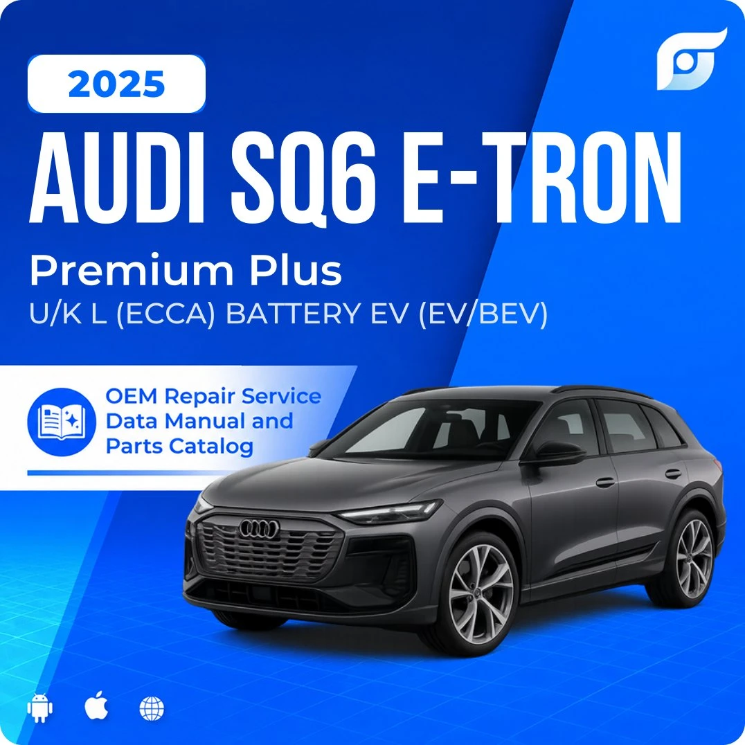 2025 Audi SQ6 e-tron Premium Plus - OEM Repair Service Manual