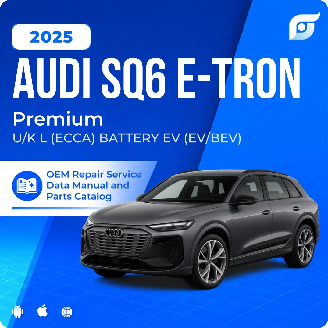 2025 Audi SQ6 e-tron Premium - OEM Repair Service Manual