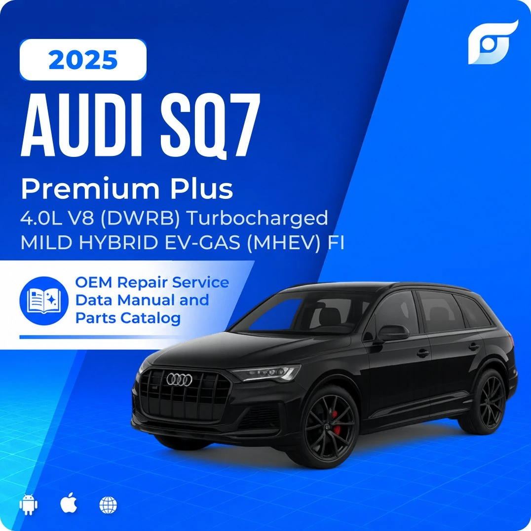 2025 Audi SQ7 Premium Plus - OEM Repair Service Manual