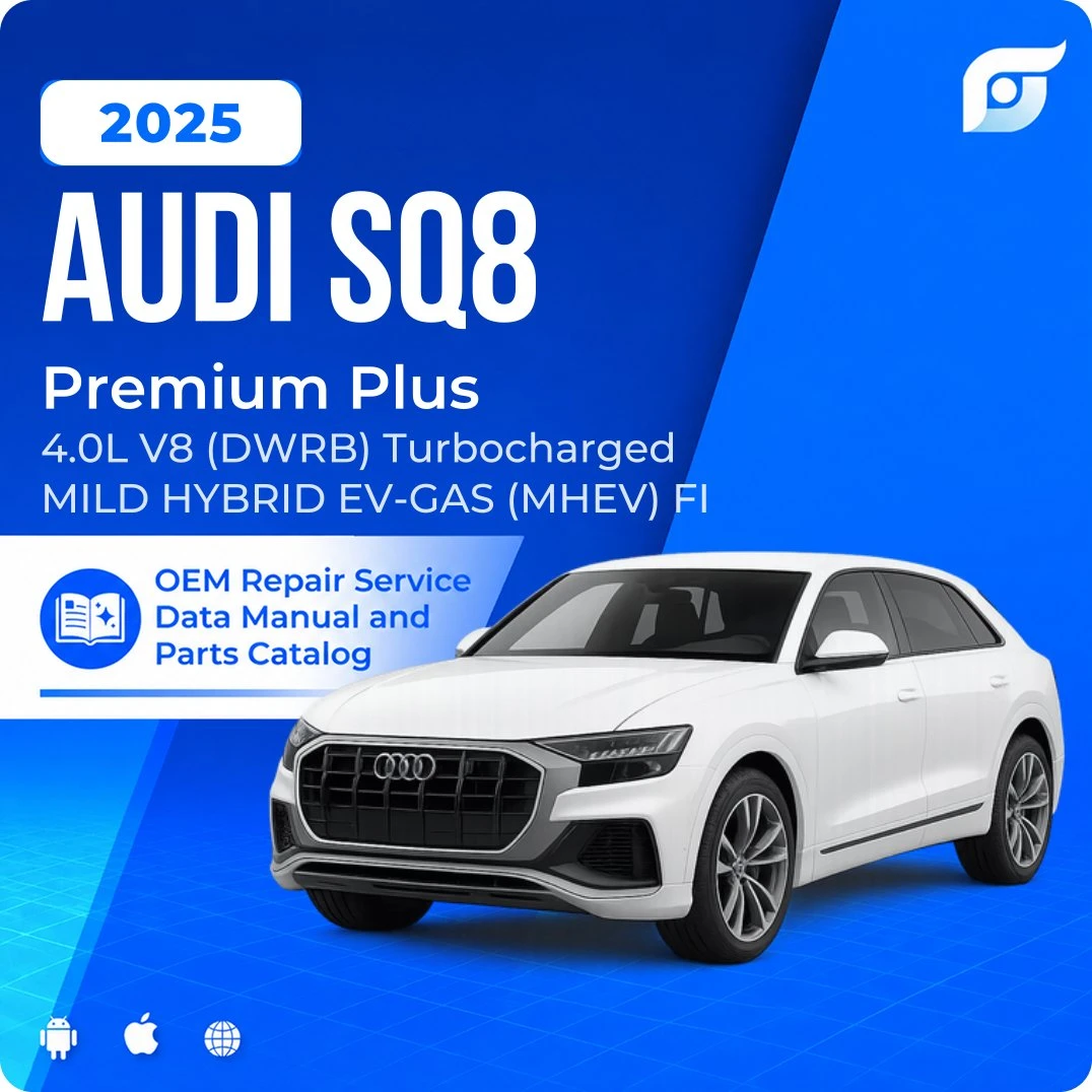 2025 Audi SQ8 Premium Plus - OEM Repair Service Manual