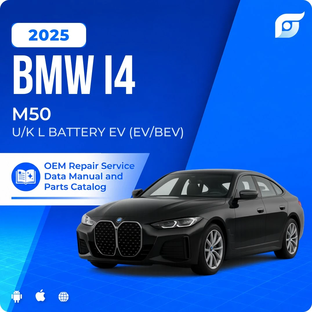 2025 BMW i4 M50 - OEM Repair Service Manual