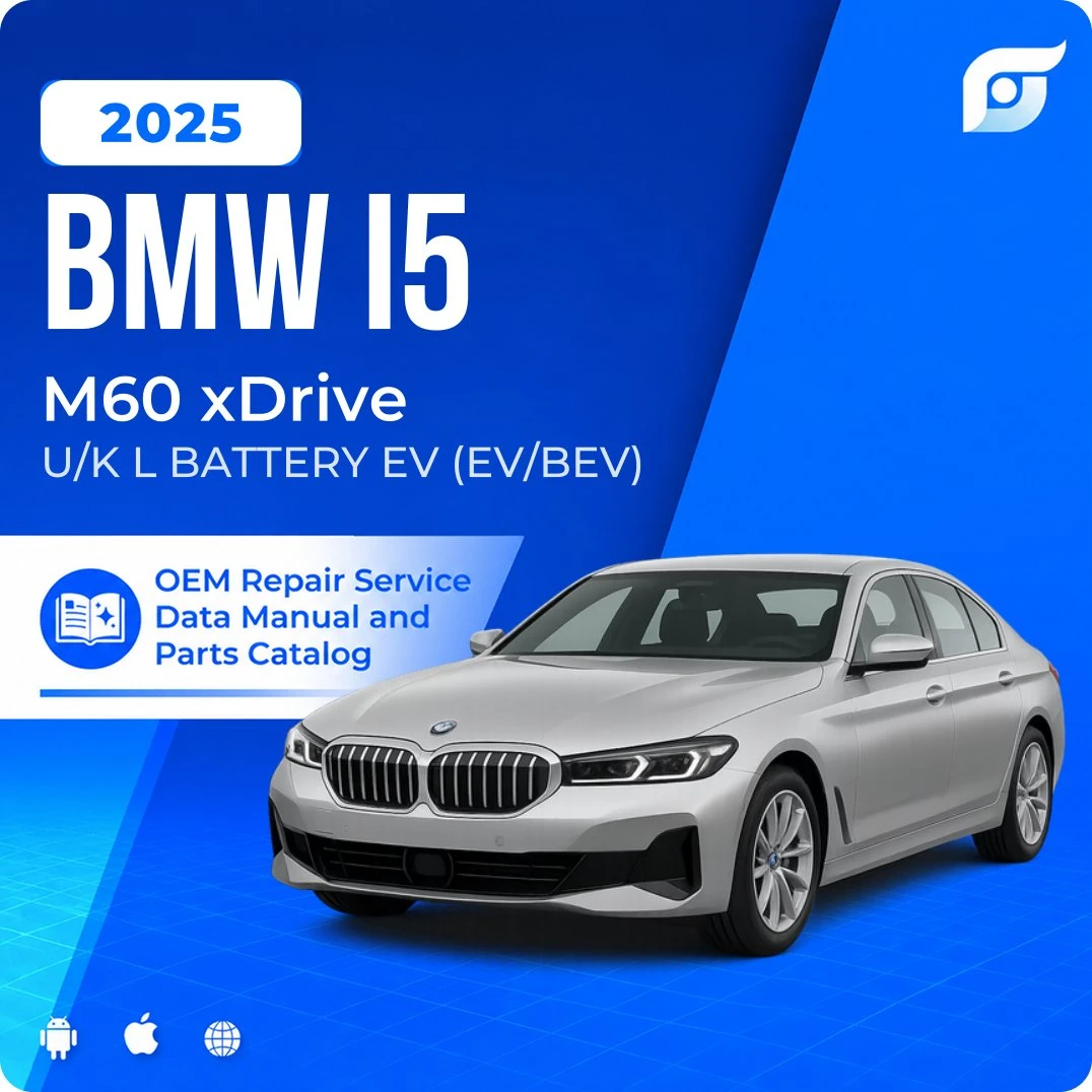 2025 BMW i5 M60 xDrive - OEM Repair Service Manual