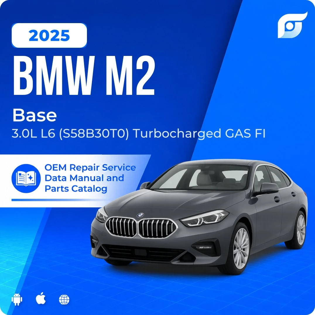 2025 BMW M2 Base - OEM Repair Service Manual