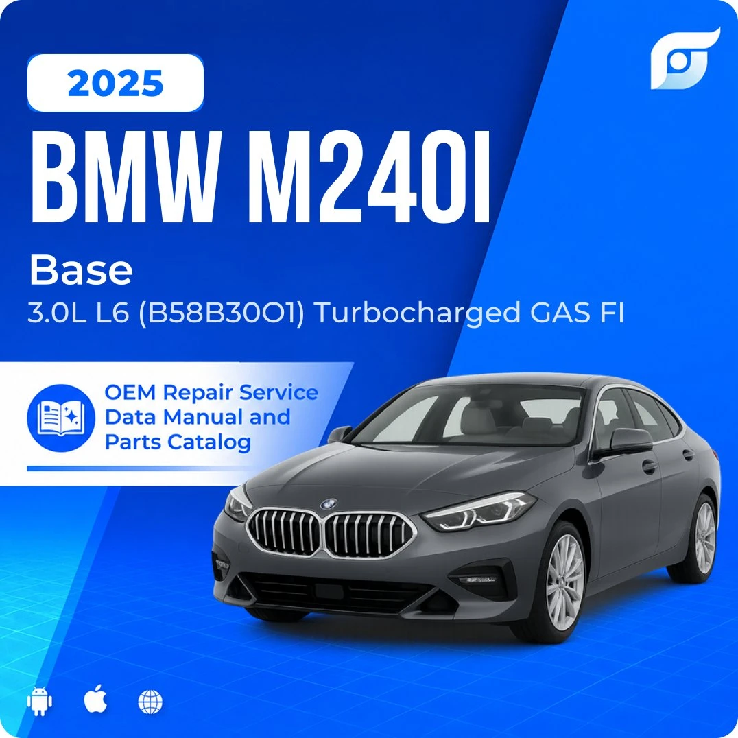 2025 BMW M240i Base - OEM Repair Service Manual