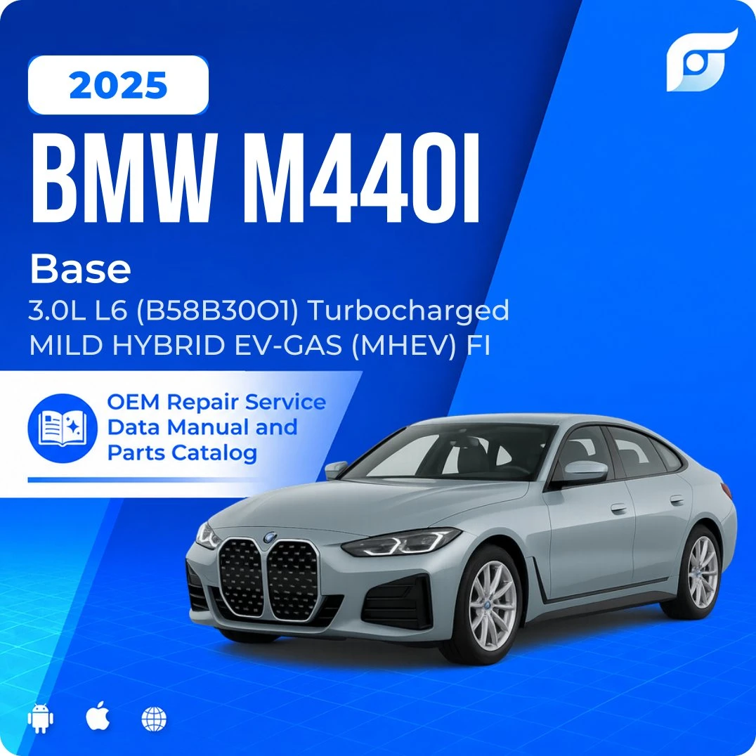 2025 BMW M440i Base - OEM Repair Service Manual