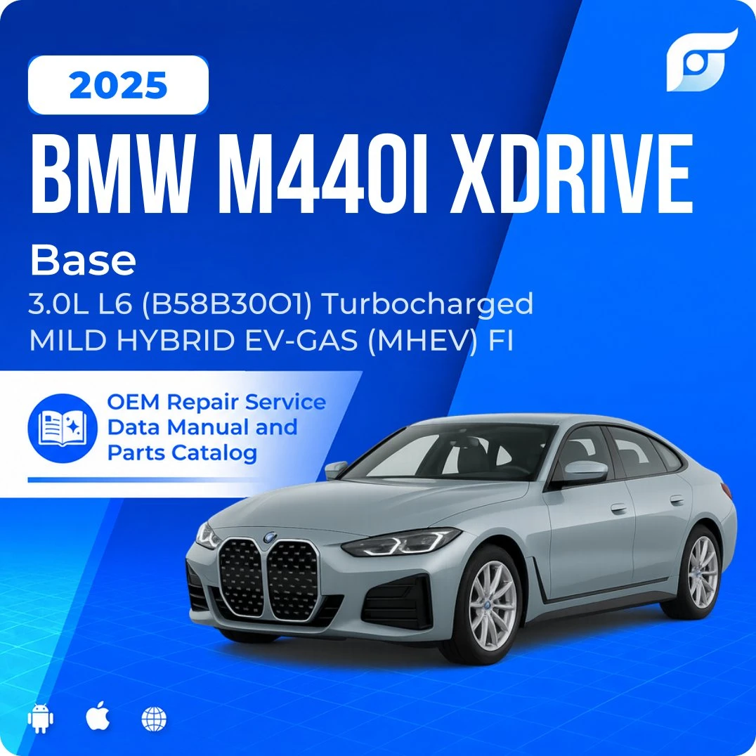 2025 BMW M440i xDrive Base - OEM Repair Service Manual