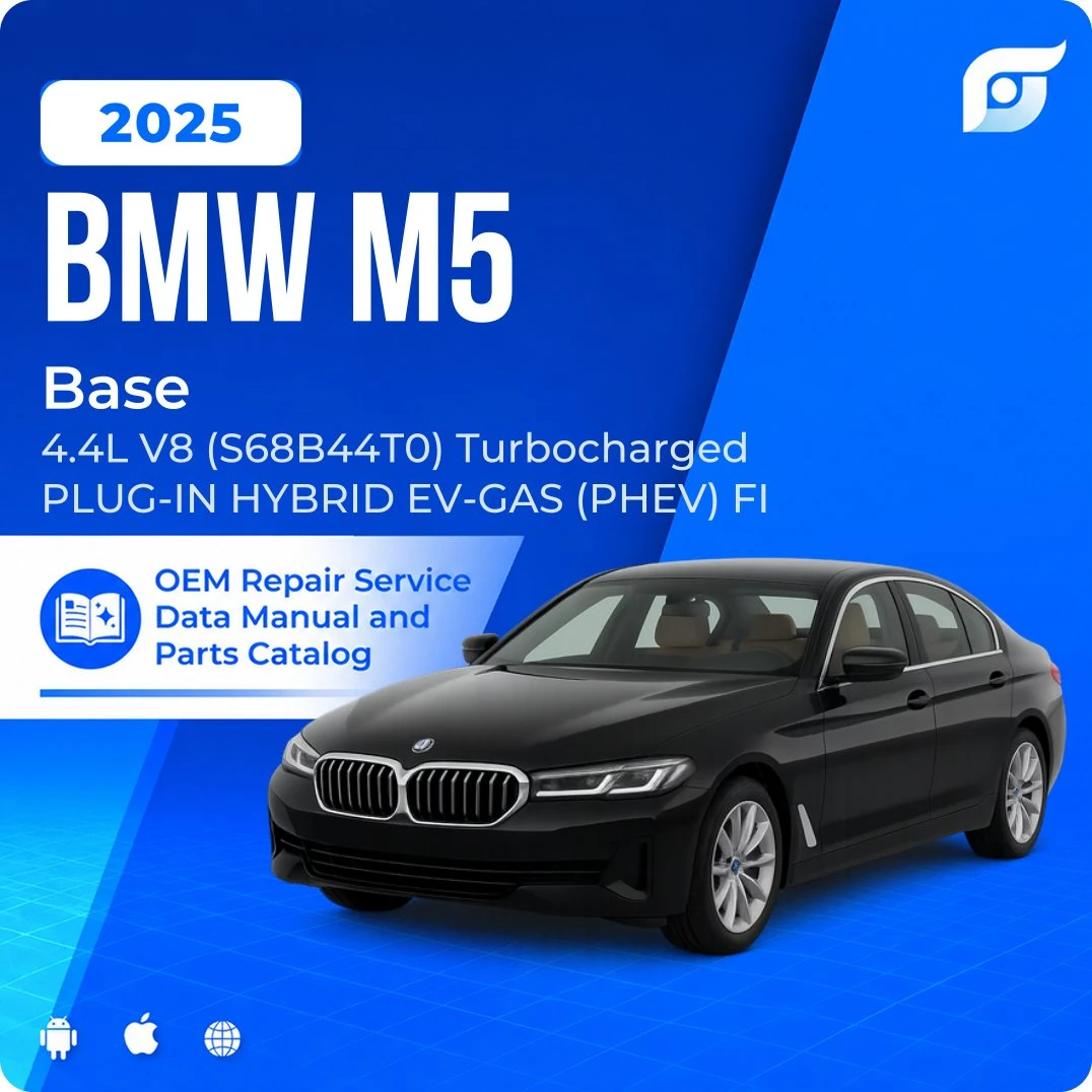 2025 BMW M5 Base - OEM Repair Service Manual