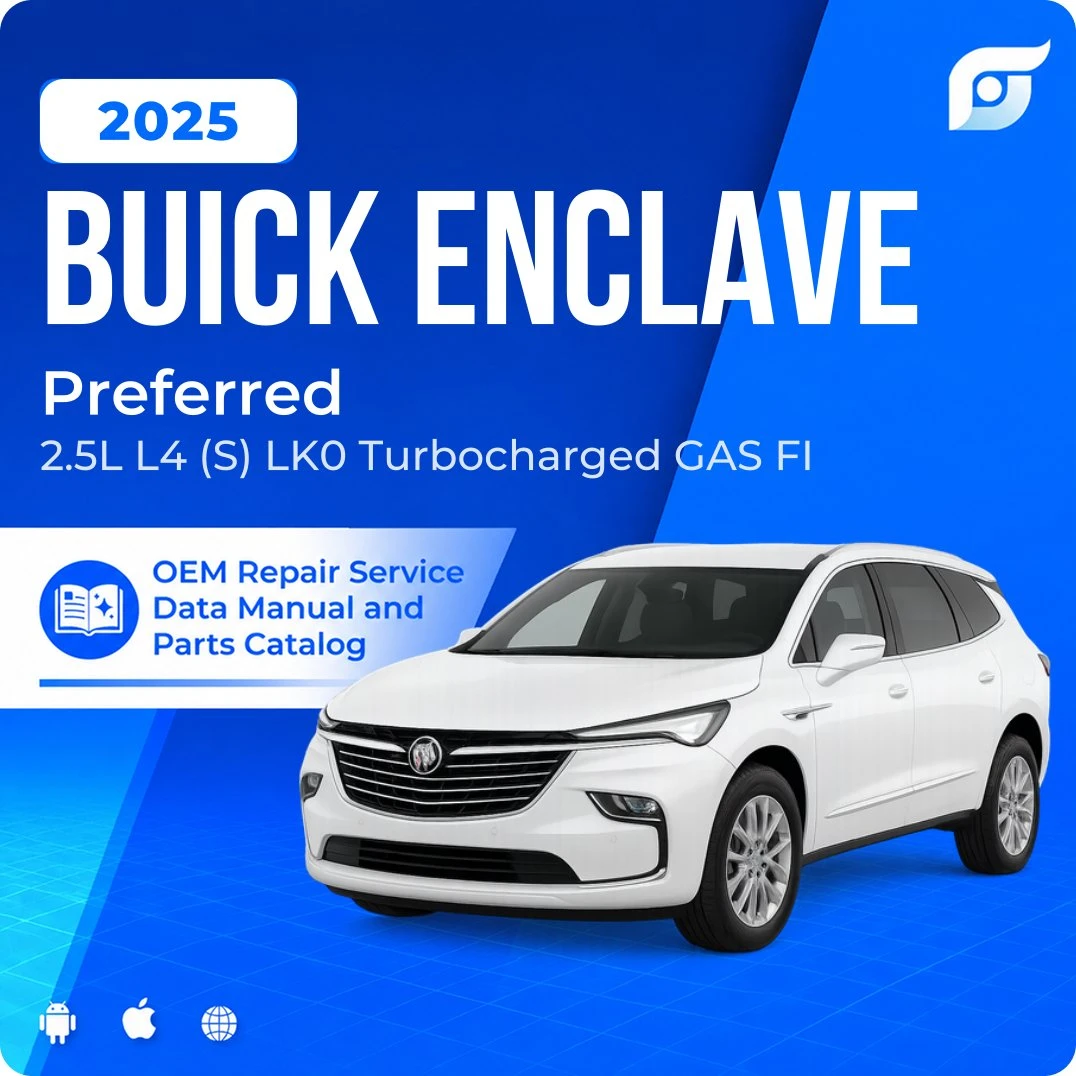 2025 Buick Enclave Preferred - OEM Repair Service Manual
