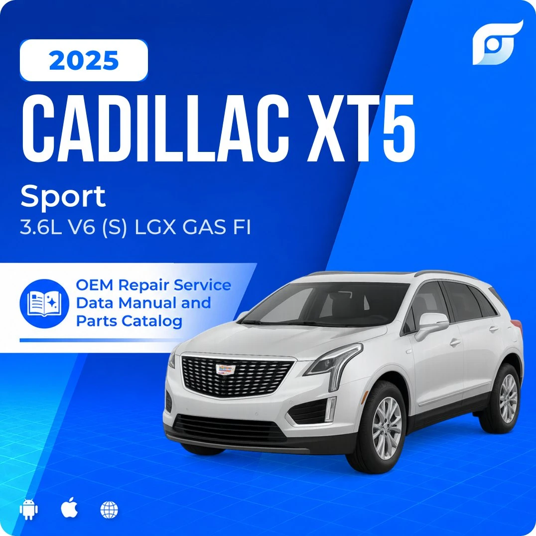 2025 Cadillac XT5 Sport - OEM Repair Service Manual
