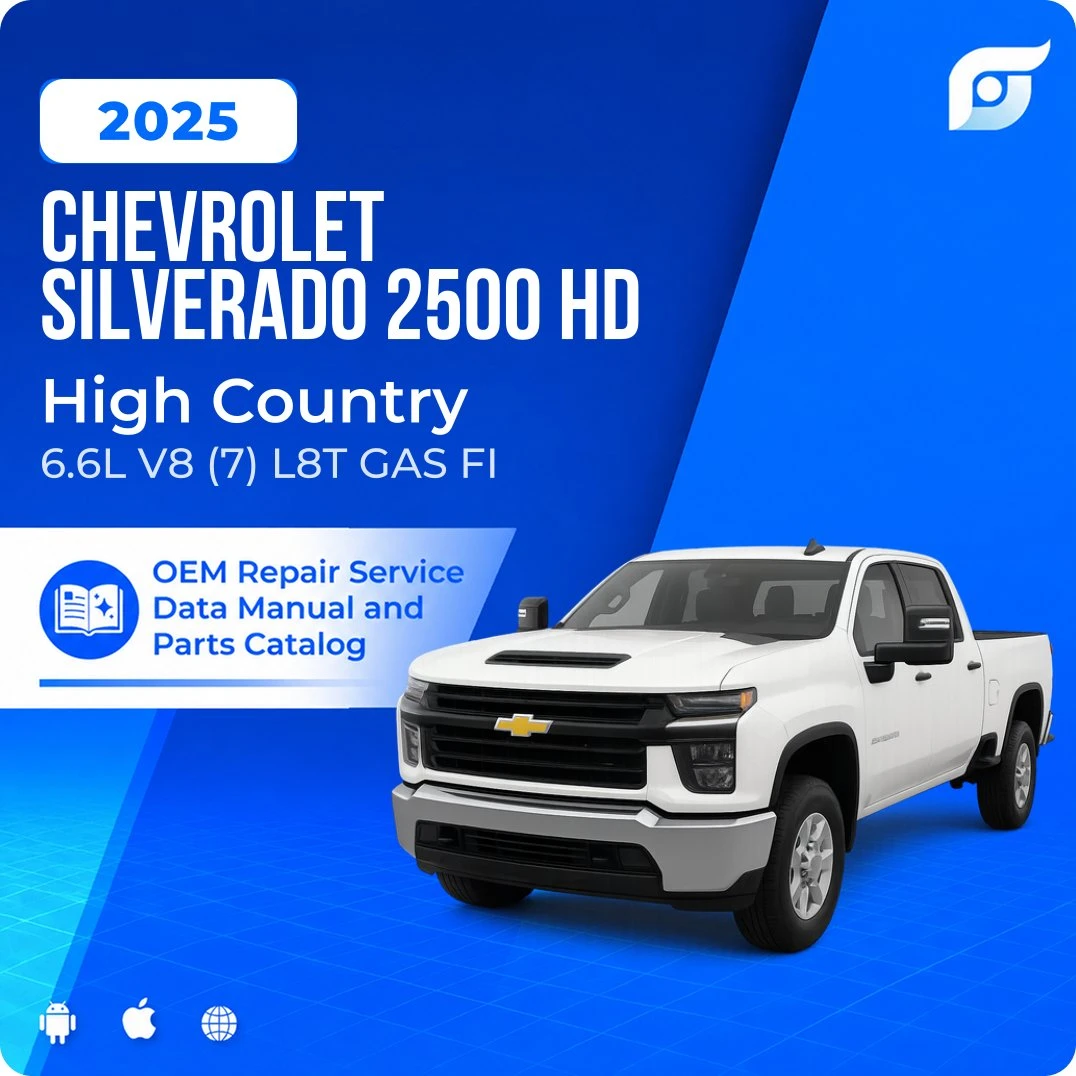 2025 Chevrolet Silverado 2500 HD High Country - OEM Repair Service Manual