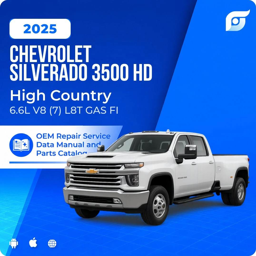 2025 Chevrolet Silverado 3500 HD High Country - OEM Repair Service Manual