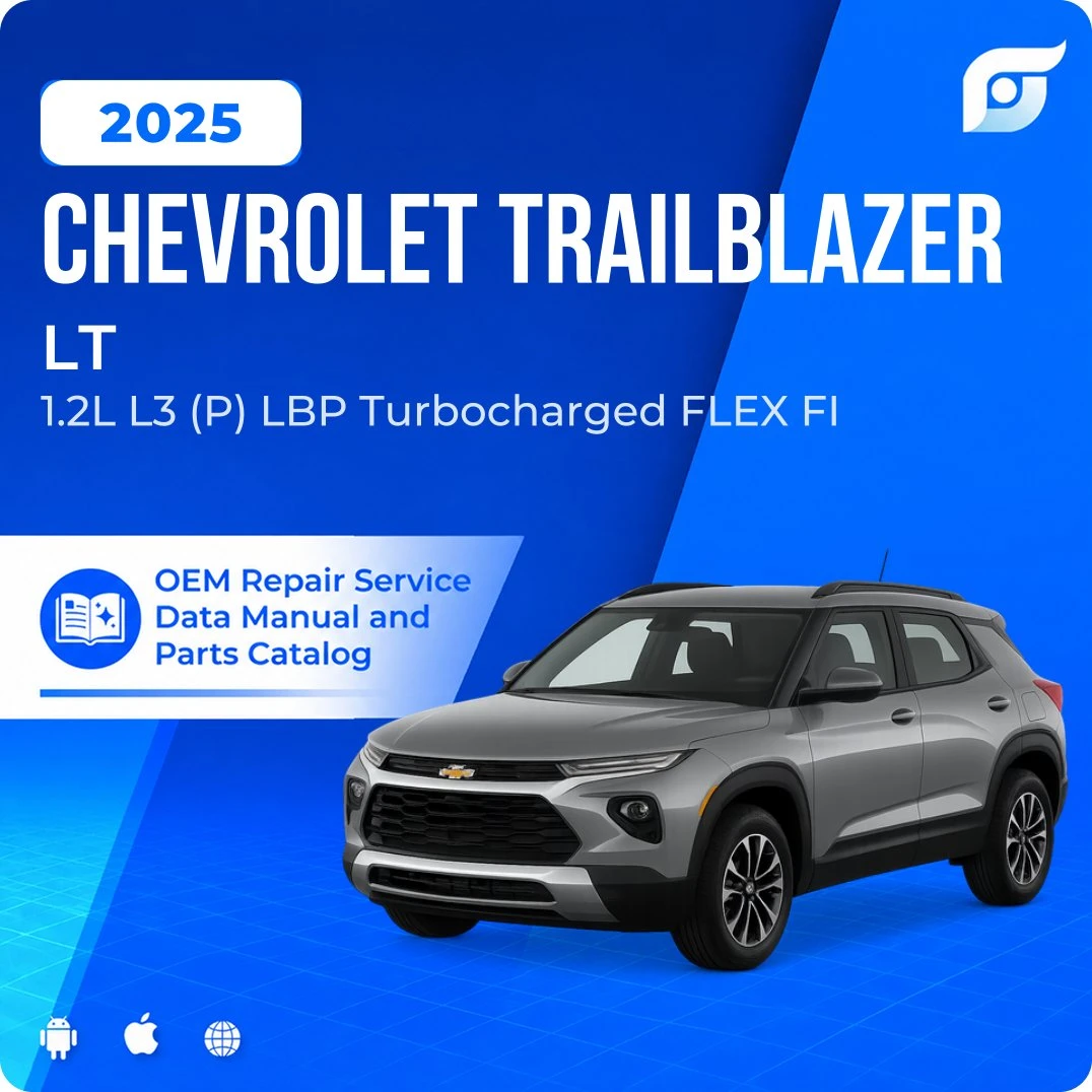 2025 Chevrolet Trailblazer LT - OEM Repair Service Manual
