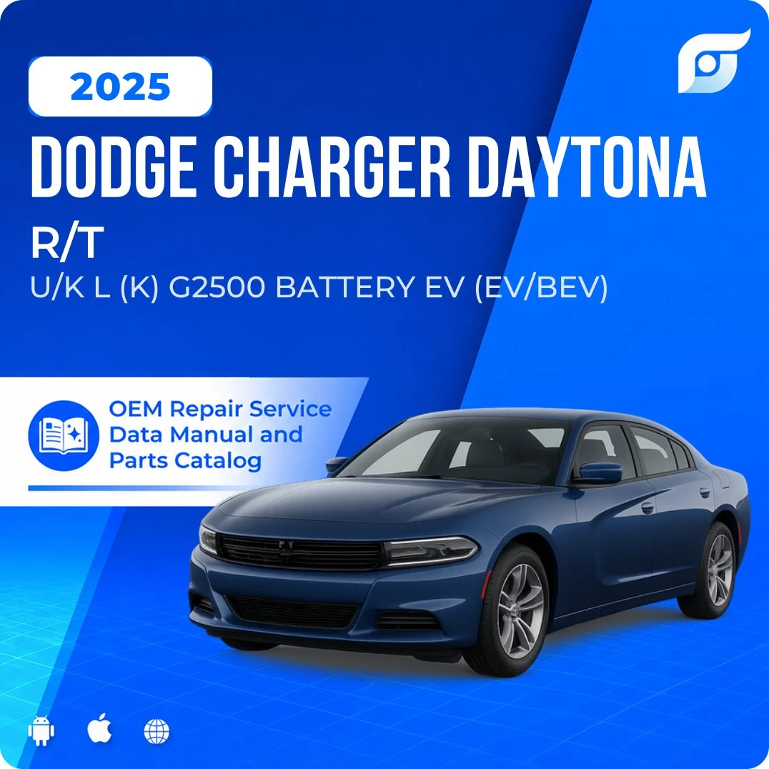 2025 Dodge Charger Daytona R/T - OEM Repair Service Manual
