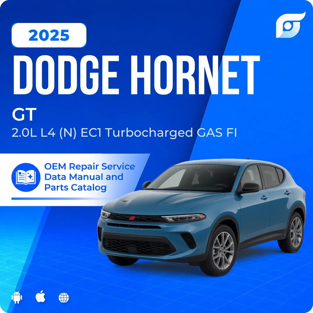 2025 Dodge Hornet GT - OEM Repair Service Manual