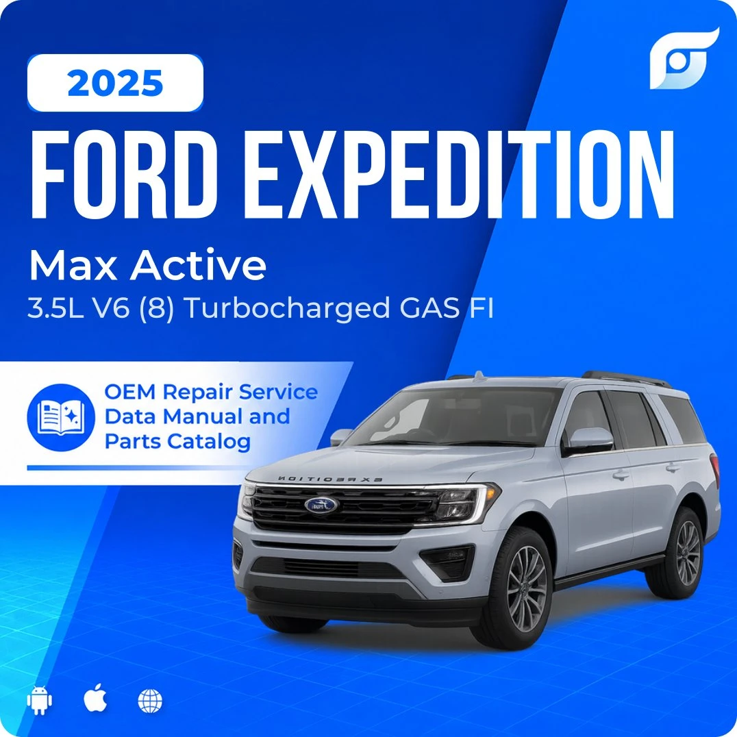 2025 Ford Expedition Max Active - OEM Repair Service Manual