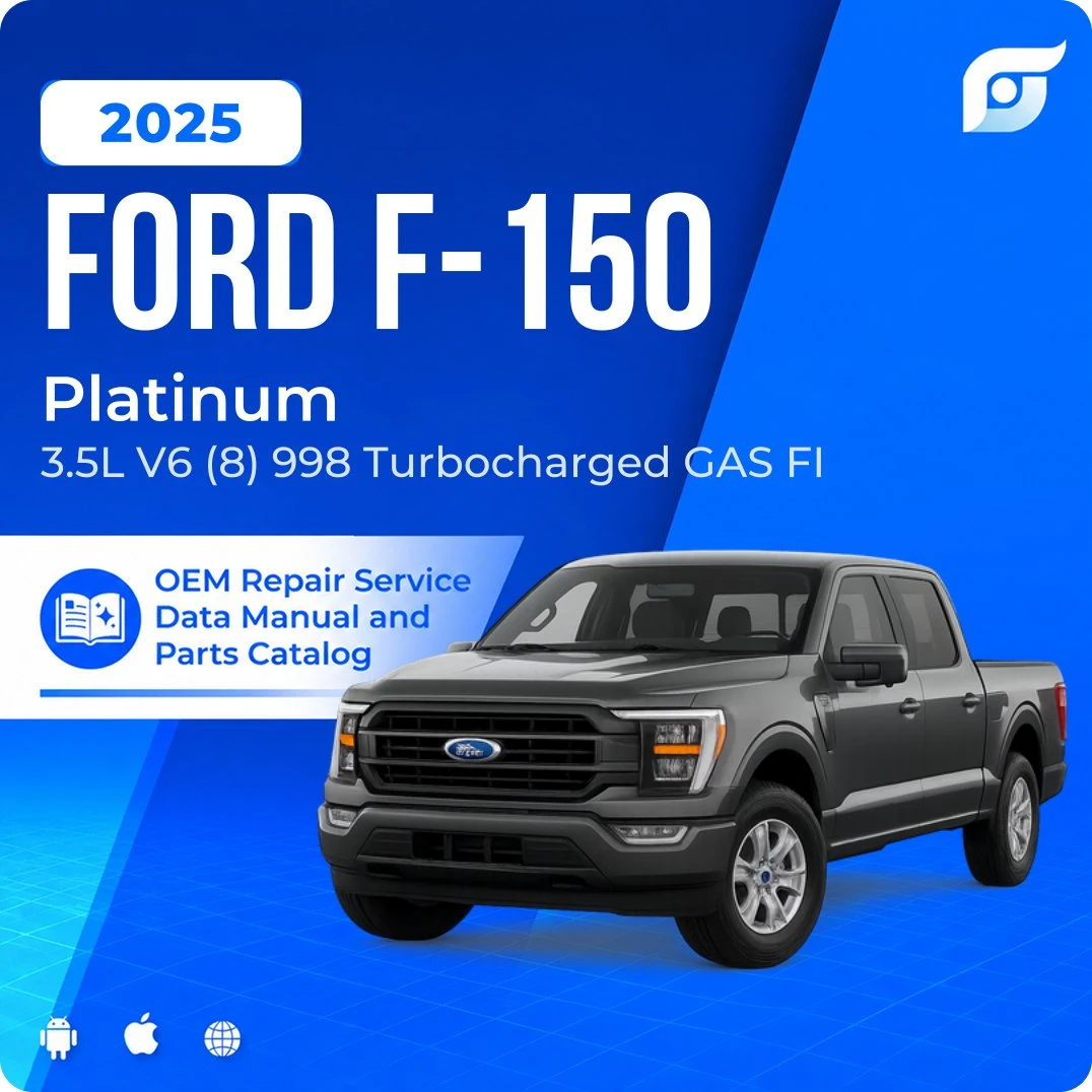 2025 Ford F-150 Platinum - OEM Repair Service Manual