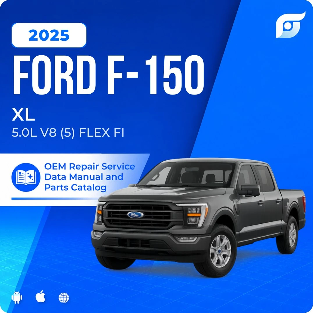 2025 Ford F-150 XL - OEM Repair Service Manual