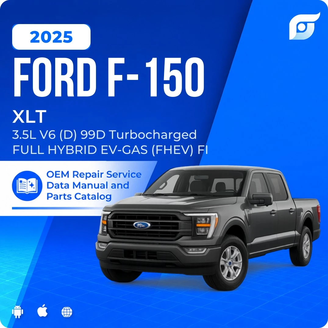 2025 Ford F-150 XLT - OEM Repair Service Manual