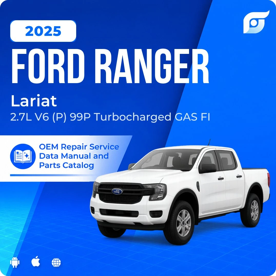 2025 Ford Ranger Lariat - OEM Repair Service Manual