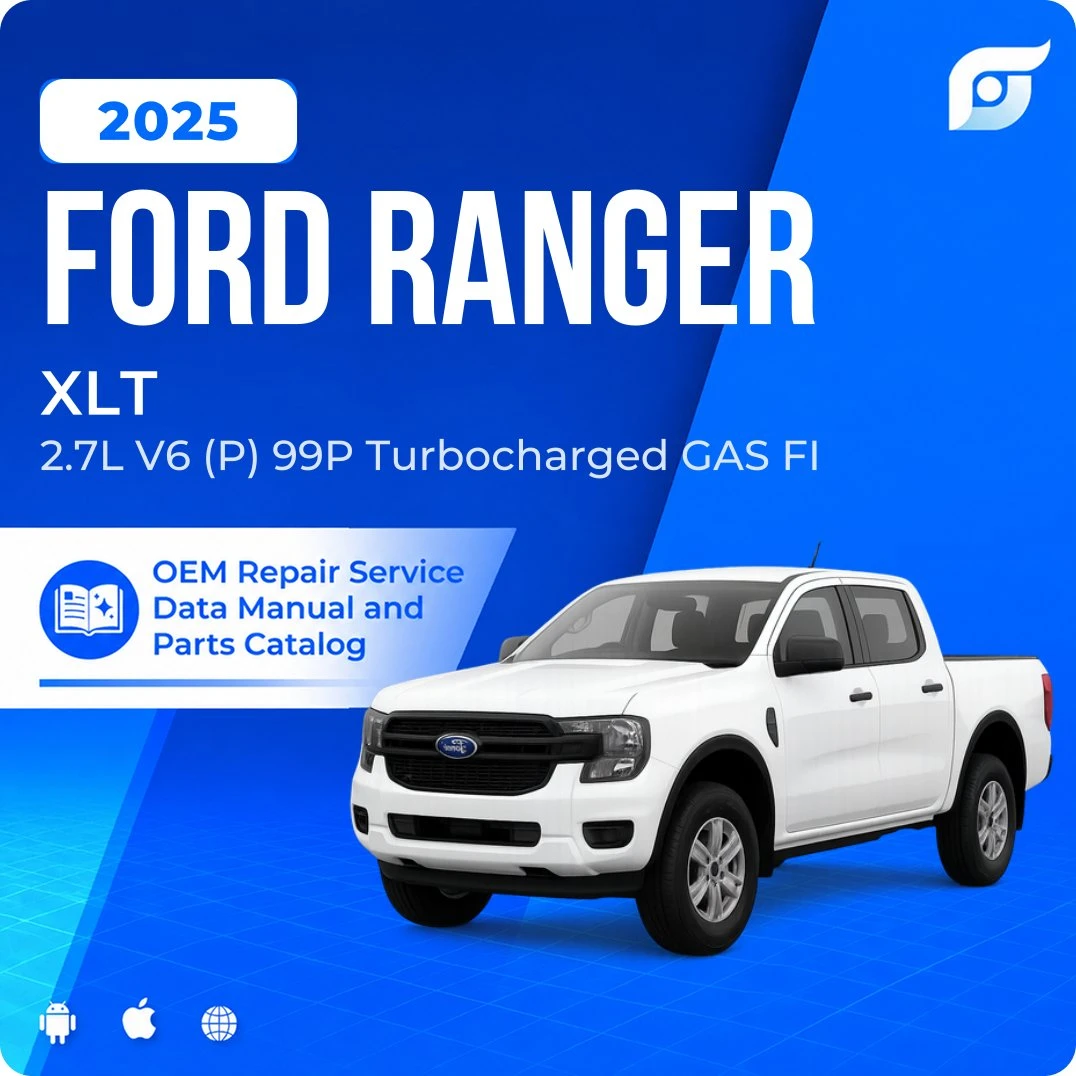 2025 Ford Ranger XLT - OEM Repair Service Manual