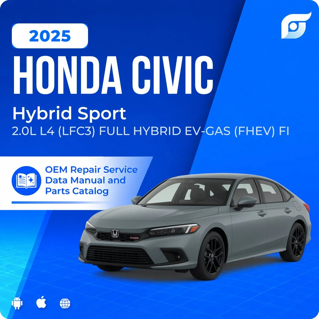 2025 Honda Civic Hybrid Sport - OEM Repair Service Manual