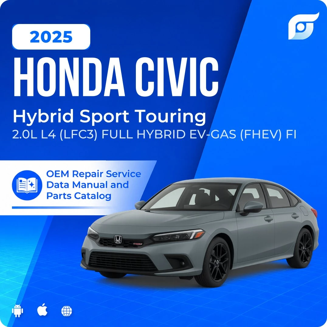 2025 Honda Civic Hybrid Sport Touring - OEM Repair Service Manual