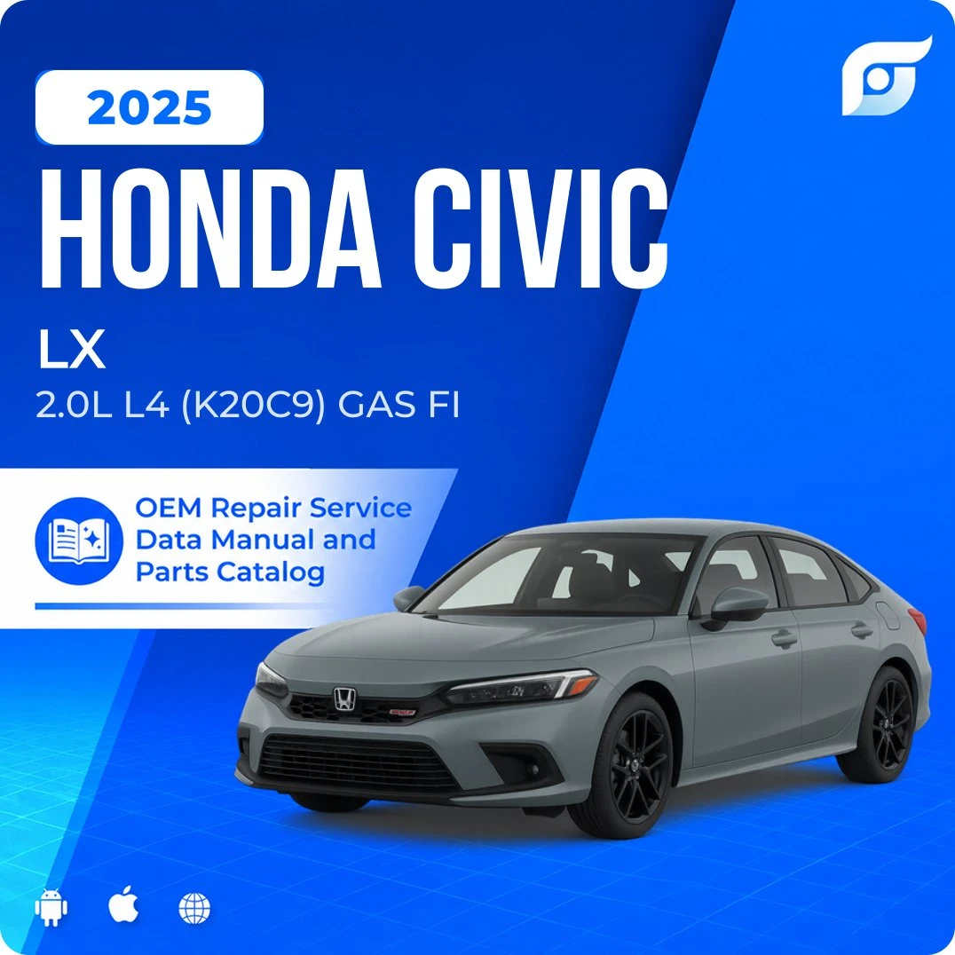 2025 Honda Civic LX - OEM Repair Service Manual