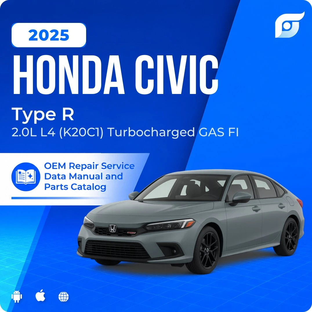 2025 Honda Civic Type R - OEM Repair Service Manual