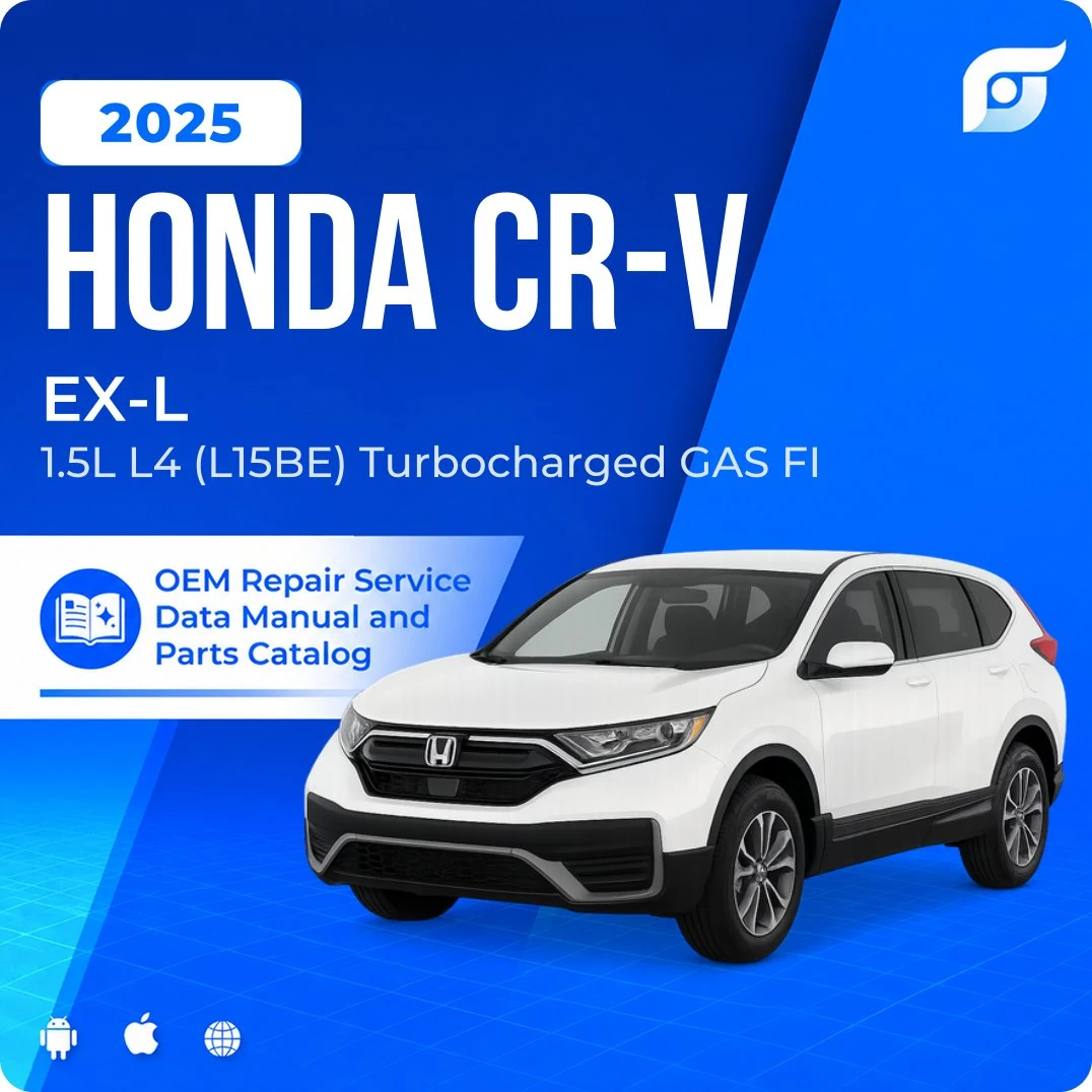 2025 Honda CR-V EX-L - OEM Repair Service Manual