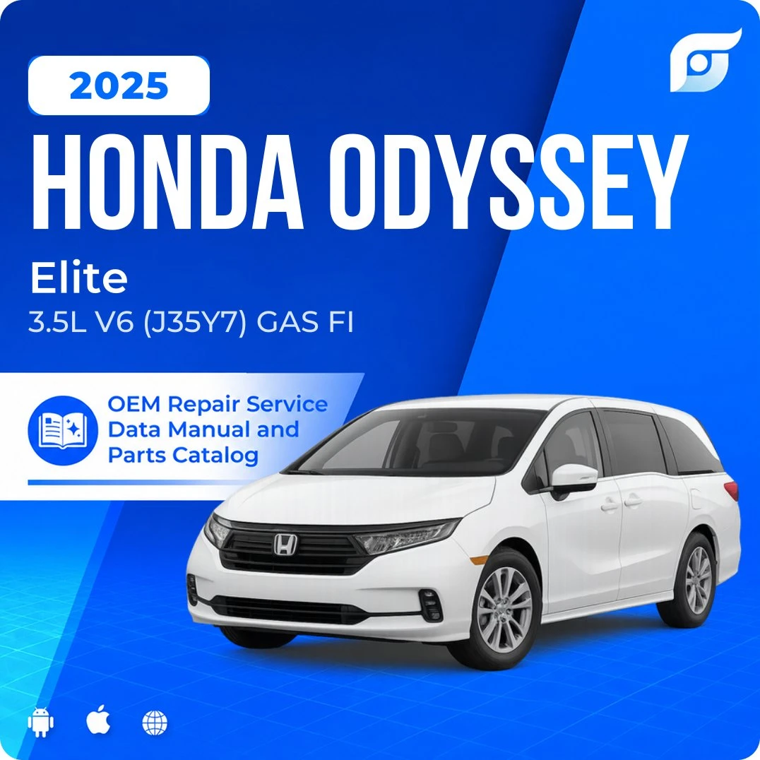 2025 Honda Odyssey Elite - OEM Repair Service Manual