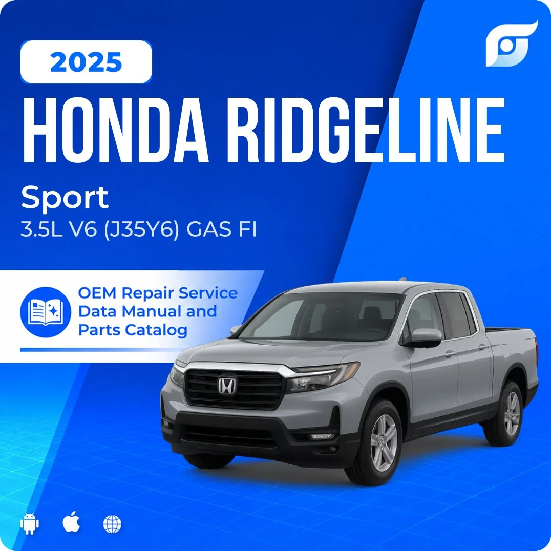 2025 Honda Ridgeline Sport - OEM Repair Service Manual